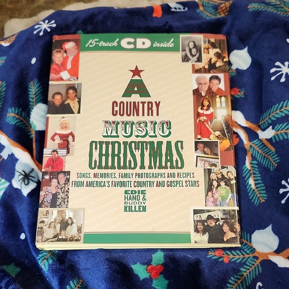COUNTRY MUSIC CHRISTMAS CD AND COOKBOOK